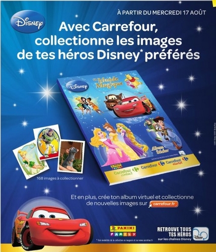 Promo Operation CD Disney chez Carrefour Market